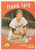1959 Topps Baseball Cards      393     Frank Lary